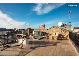 T3 + rooftop à 4 min du métro (Gabriel Péri)