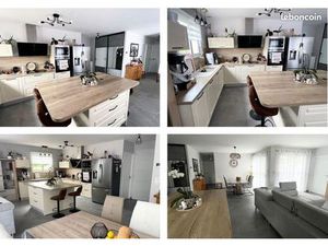 Maison contemporaine et chalet