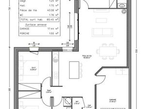 Maison 5 pièces 85 m²