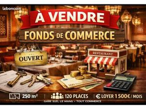 À vendre fonds de commerce