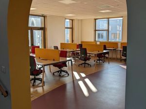 Bureau en espace de coworking