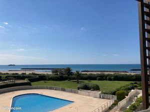 Vue mer panoramique appartement 2 pièces