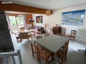 ?️ Chalet d’exception face aux pistes – Super-Besse centre station – 140 m² – Vue panorami