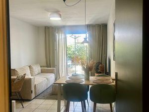 Appartement - duplex - garage + terrain