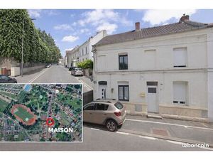 Maison avec jardin face au parc du Stade parc