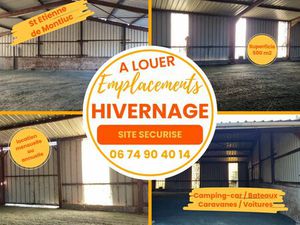 Location Emplacement Hivernage Camping-car Caravane Bateau ou Voiture