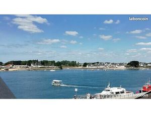 Apt meublé 70m2 au sol  2 ch  sur le port d'Etel