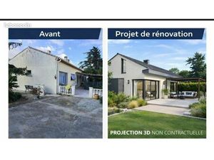 Maison avec beau potentiel