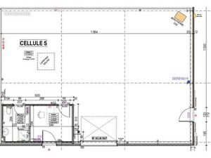 Cellule artisanale – 172 m² – 774 HT