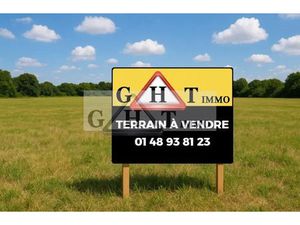 TERRAIN LE PLESSIS BELLEVILLE 8000m²