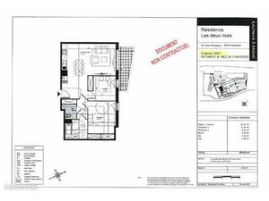 Appartement 3 pièces 66 m²