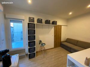Studio meublé 22 m² avec terrasse – Tout inclus – Centre de Lunel