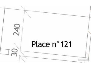 Place de Parking sous-sol  sécurisée par portail et vidéosurveillance