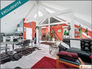 Le Ban Saint Martin  appartement coup de coeur sous les toits.