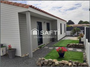 A la Guérinière  à 100 mètres de la plage  maison de plain pied de 97 m2 de surface habita