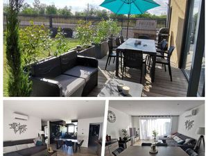 Joli F3 de 77 m2 avec grande terrasse et double garage