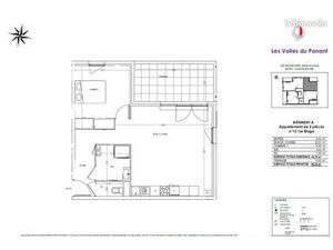 Appartement 2 pièces 55 m²