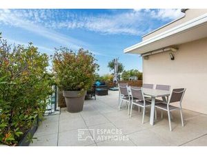Toit terrasse avec vue à la Croix Rousse