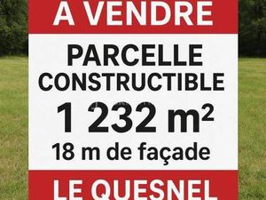 Terrain constructible à vendre