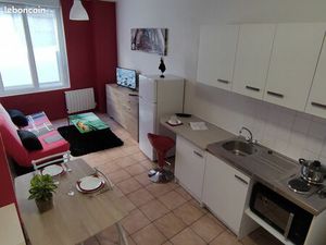 T1 Bis meublé rénové – Centre-ville – Internet Fibre incluse