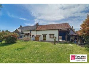 RARE ! Maison de caractère+ grange aménagée habitable .Cadre privilégié