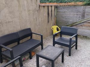 Grand appartement RDC 3 chambres avec sortie