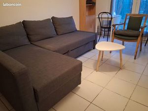 Particulier loue appartement T1 meublé avec jardin disponible immédiatement