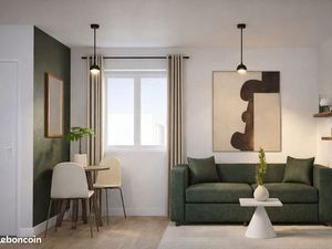 Appartement 1 pièce 19 m²