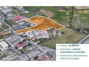 Terrain 34 689 m² Saint Laurent D Agny