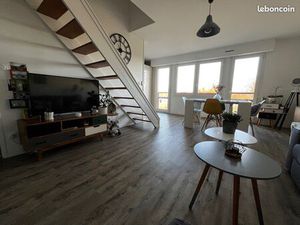 À louer - BAIL MOBILITÉ (10 mois) - Charmant duplex - proche métro et tous commerces