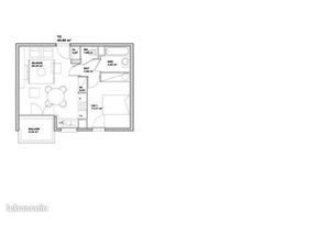 Appartement 2 pièces 40 m²