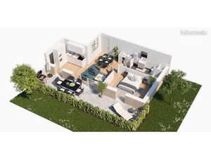 Appartement 2 pièces de 42 m² de plain-pied