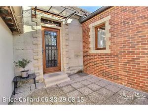 60180 NOGENT SUR OISE Charmante maison de ville 3 chambres + bureau et accès VL