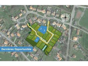 Terrain constructible viabilisé à vendre