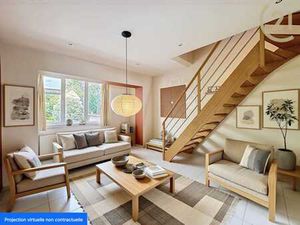 Superbe appartement duplex 3 chambres avec jardin !