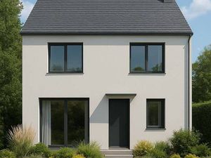 Terrain avec maison neuve à vendre