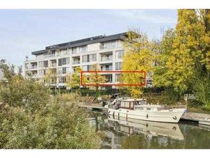 Appartement de luxe avec vue frontale sur la Lys et les bate