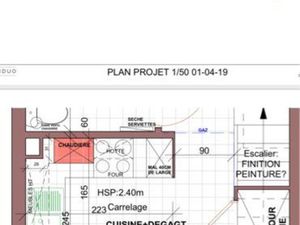 Location meublée studio 31 m2 Saint-Germain en laye centre