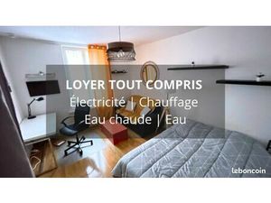 F1 Bis meublé  SANS SURPRISE Tout Confort Etudiant – EDF & chauffage & eau chaude comprise