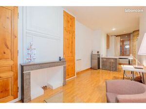 Loue Studio de charme+mezzanine 100% meublé 33m² Lyon