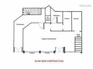 Murs commerciaux - 64 m2 - Colmar Place Saint Joseph