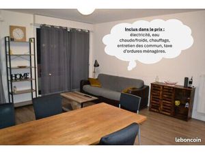 Appartement calme  proche centre ville  eau chauffage et électricité comprises