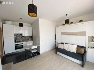 Studio meublé et équipé