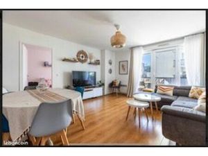 La plaine saint denis - appartement 3 pieces - 2 chambres - lumineux - ascenseur - transpo