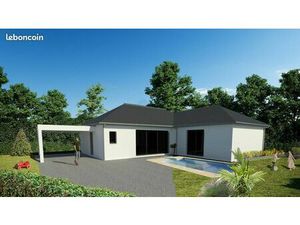 Construction moderne de 115 m² habitables +Carport de 23 m²