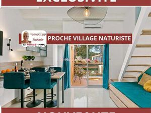 IMMO'CAP NATHALIE A LA VENTE APPARTEMENT RENOVE DANS RESIDENCE TRES PROCHE VILLAGE NATURIS