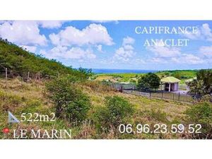 ?? À vendre – Terrain vue mer au Marin (522 m²)  Martinique
