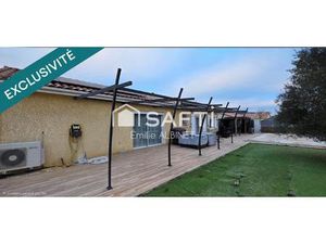 Maison 95 m² sur 595 m² de jardin avec piscine