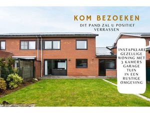 Instapklare woning met garage en 3 slaapkamers