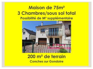 Maison Conches Sur Gondoire 5 pièce(s) 75 m2